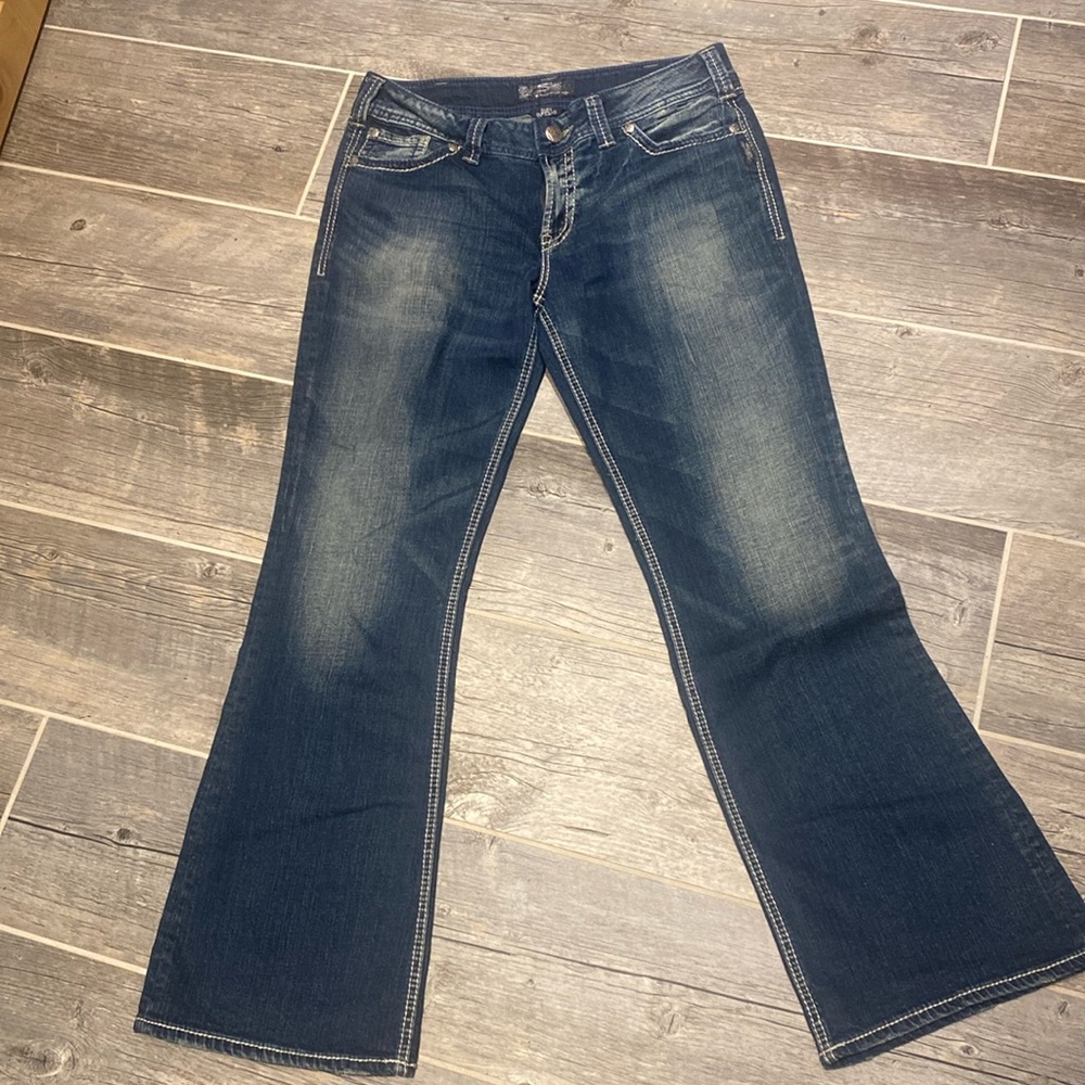 Womens Silver Jeans. Suki Surplus. W32 L32